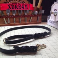 Braided Latigo Leather OB Lead