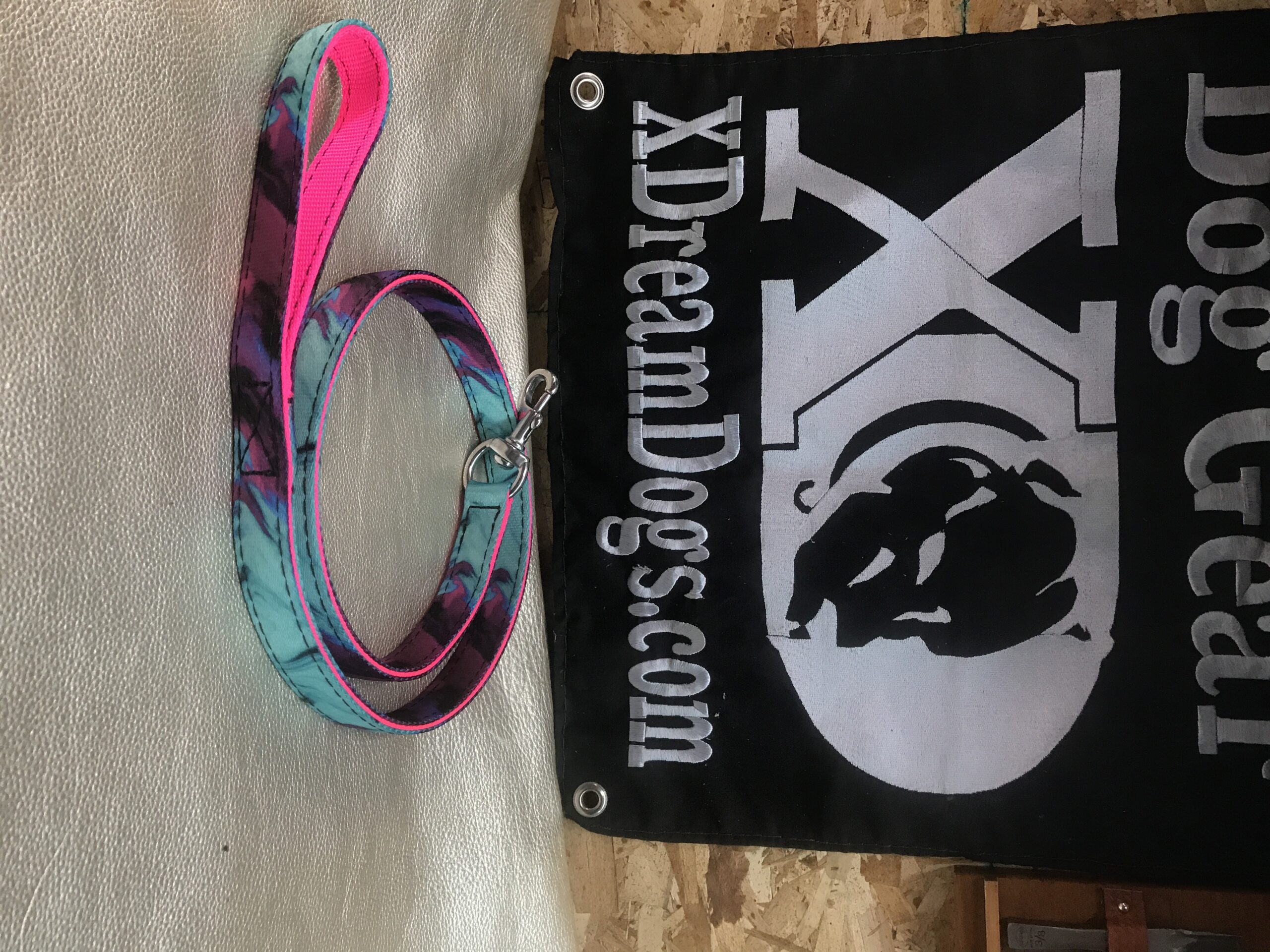 XD You pick Colors 1" Wide Custom Nylon Dog Lead