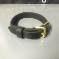 1" Classic Latigo Leather Collar