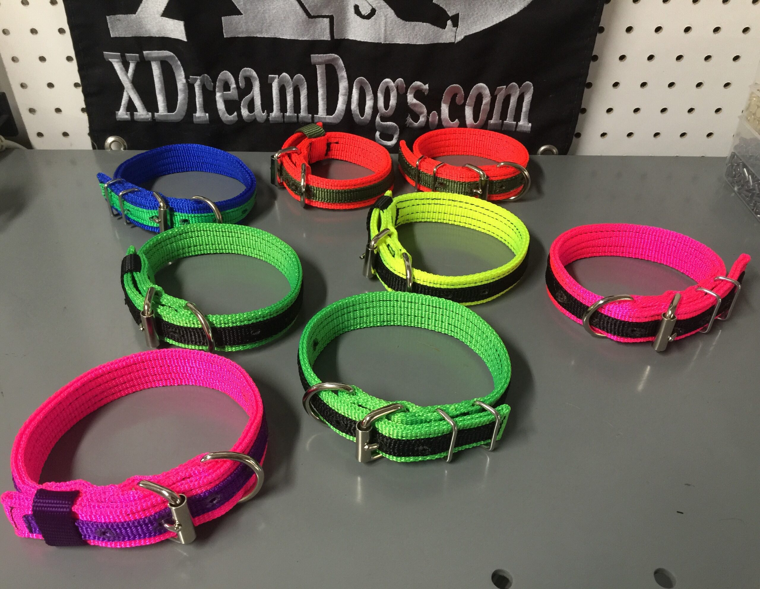 Custom 1" Wide Nylon Dog Collars