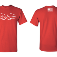XD Dead Game Knuckles Red and White T-shirt