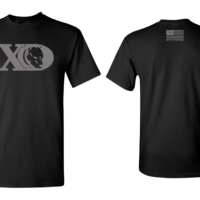 XD Logo T-shirt Black and Grey