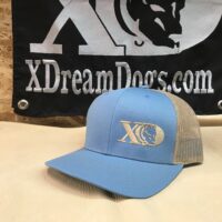 XD Trucker Snapback Baby Blue and Khaki