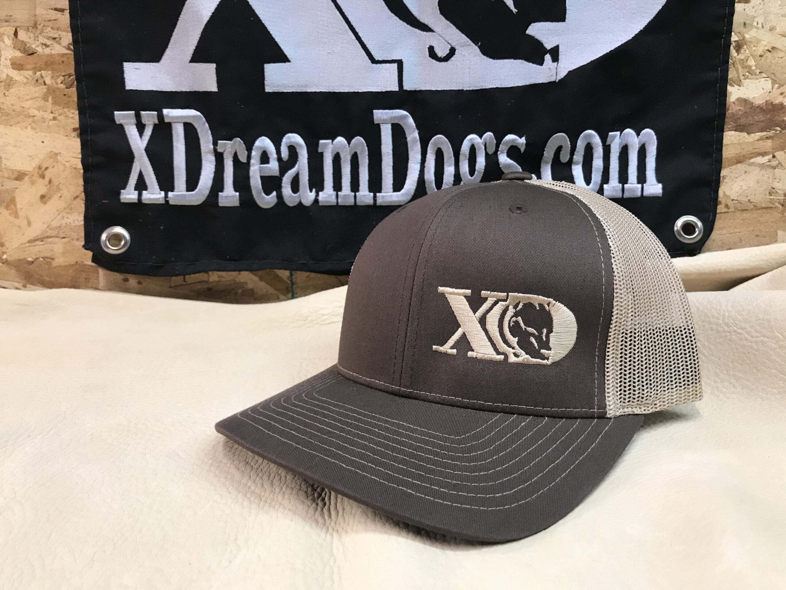 XD Trucker Snapback Brown and Khaki