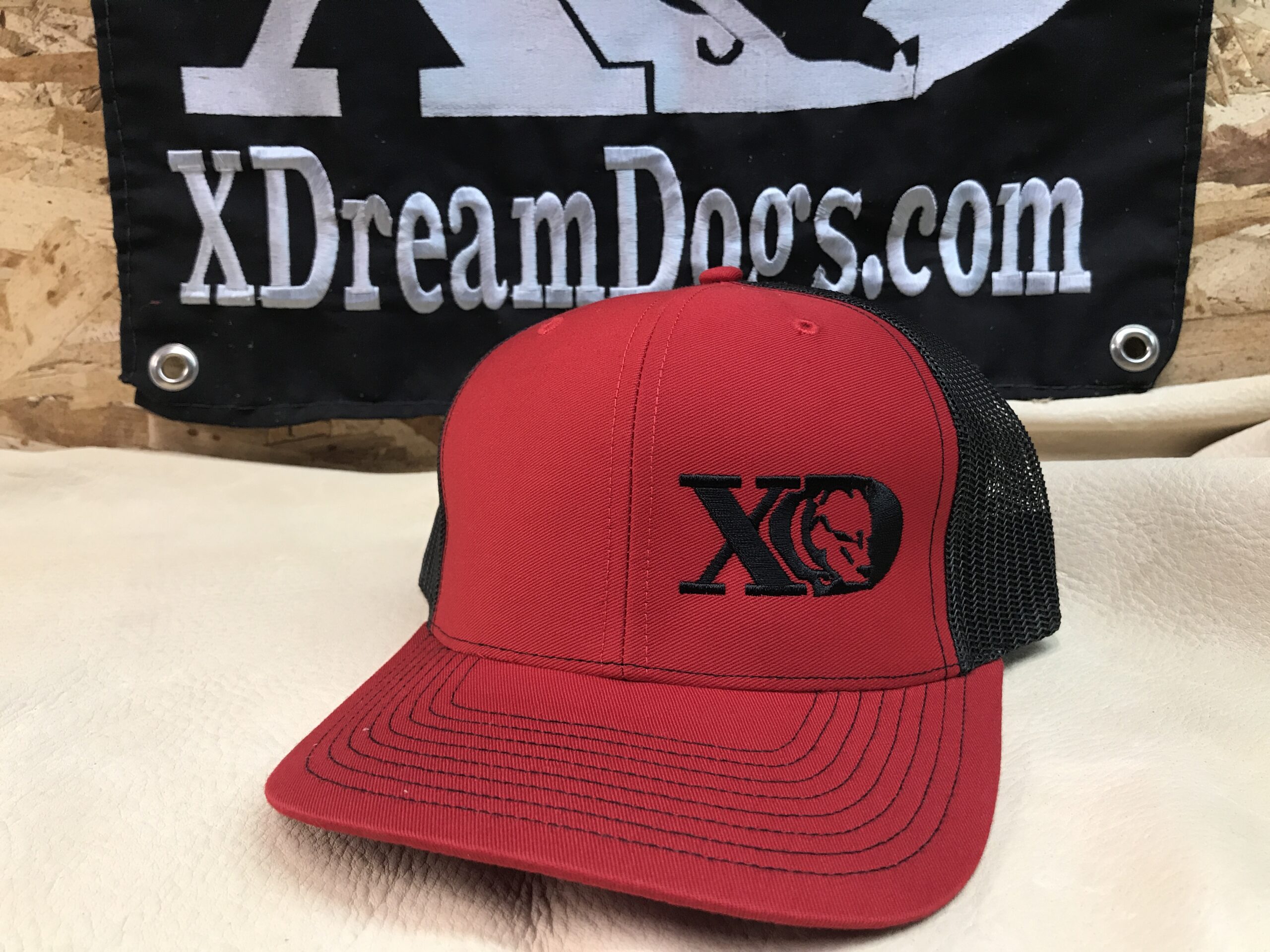 XD Trucker Snapback Red and Black