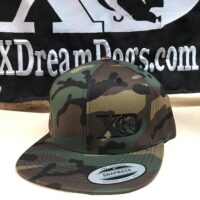 XD Flatbill Snapback Camo and Black