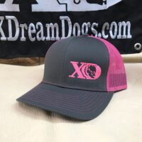 XD Trucker Snapback Grey and Hot Pink