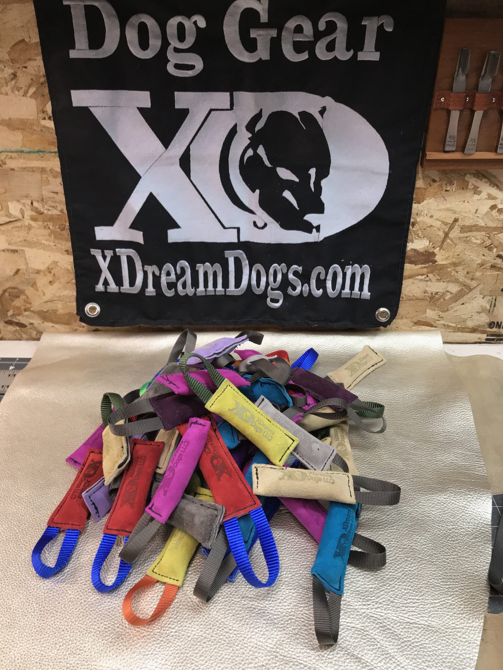 Mini Suede KeyChain Tug