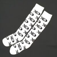 XD White Logo Socks