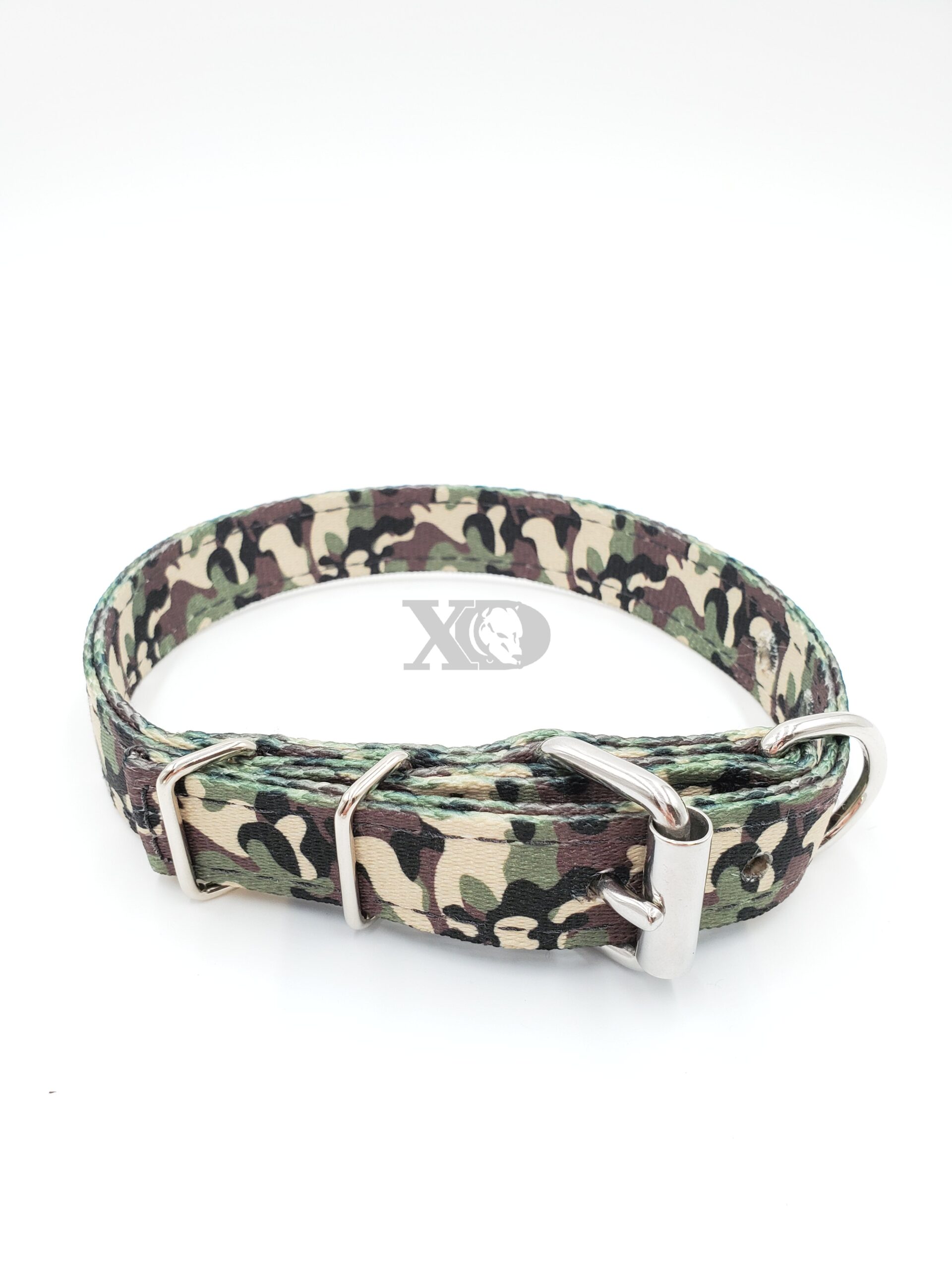 1" Wide OP Camo Collar, Black Stitch, Neck Size 14-18"