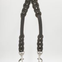 Custom Braided Latigo Leather Lead Splitters