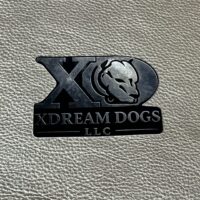 Classic XD Metal color Logo Sticker